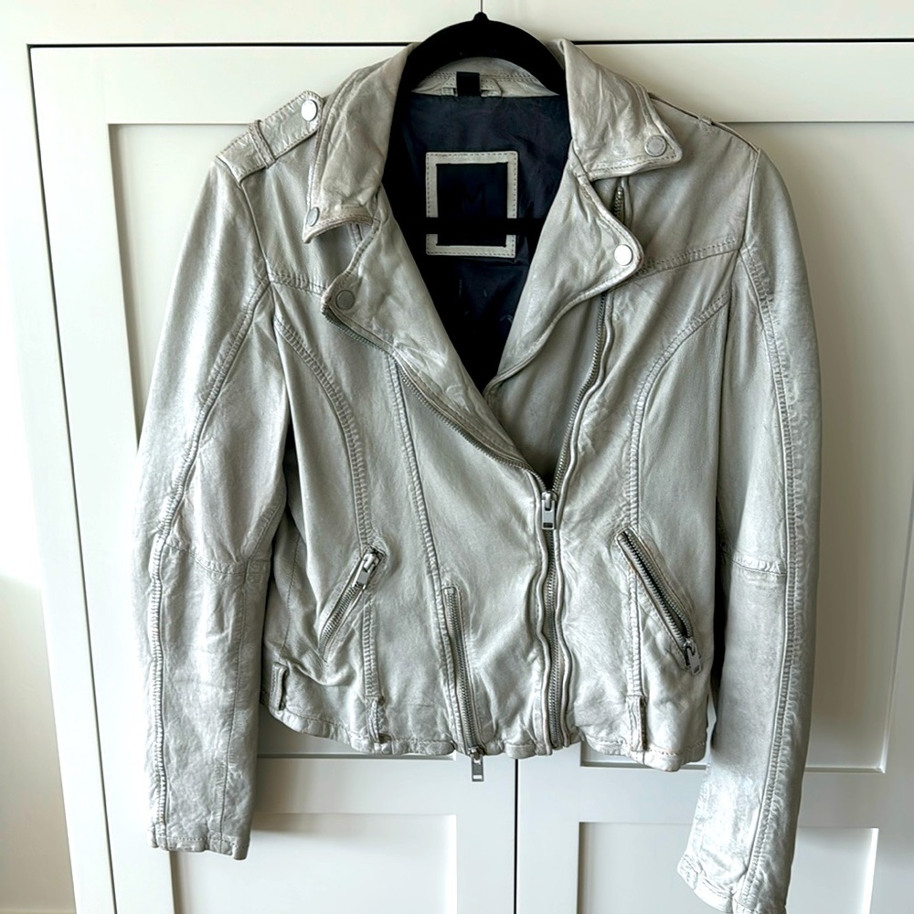 Mauritius leather jacket, size small